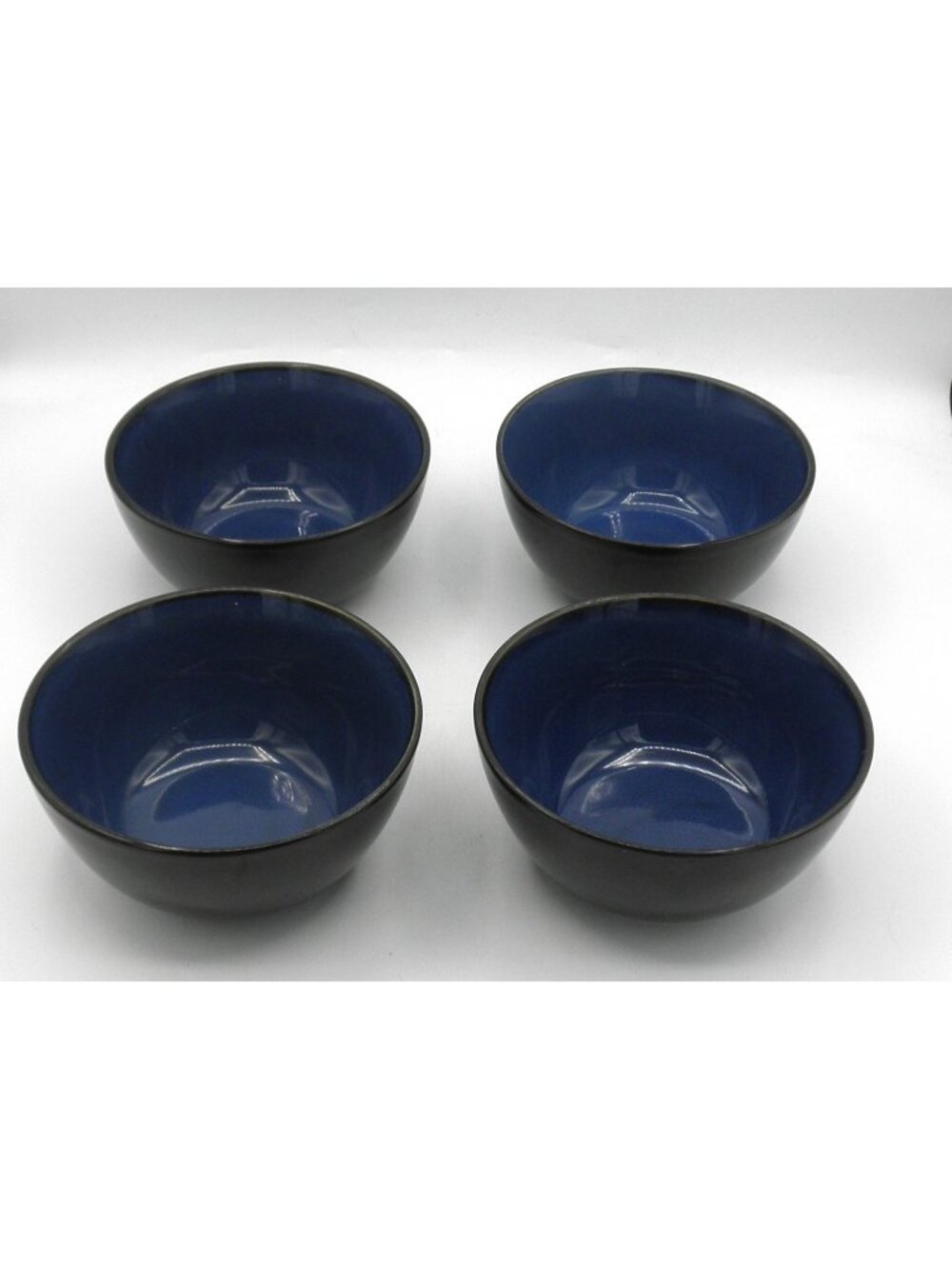 Lunar Blue by Mikasa 6 Inch Bowl Set of 4 Pattern Code: MIKLUB Gourmet Basics